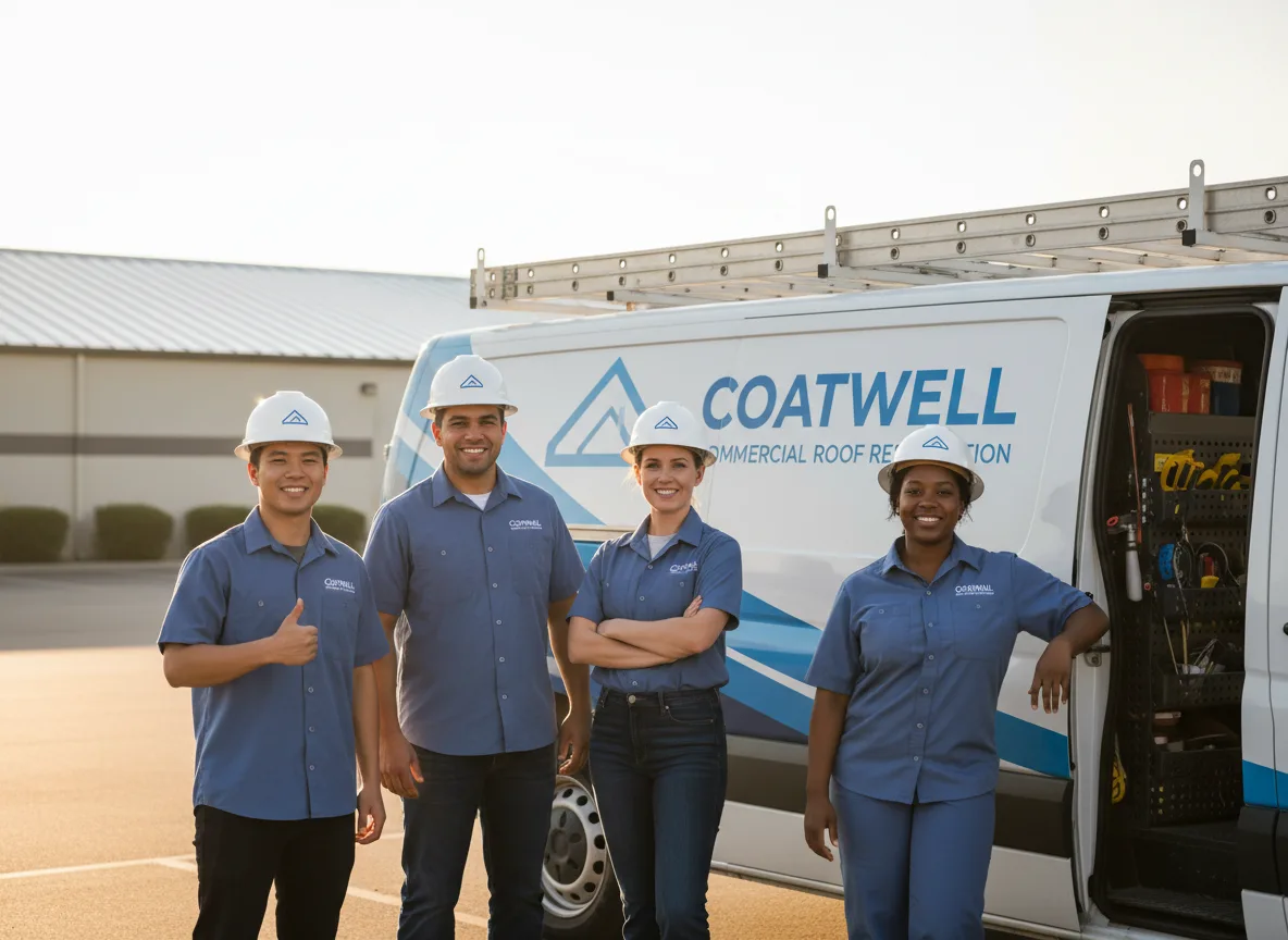 Commercial roof coating company in Potterville, MI